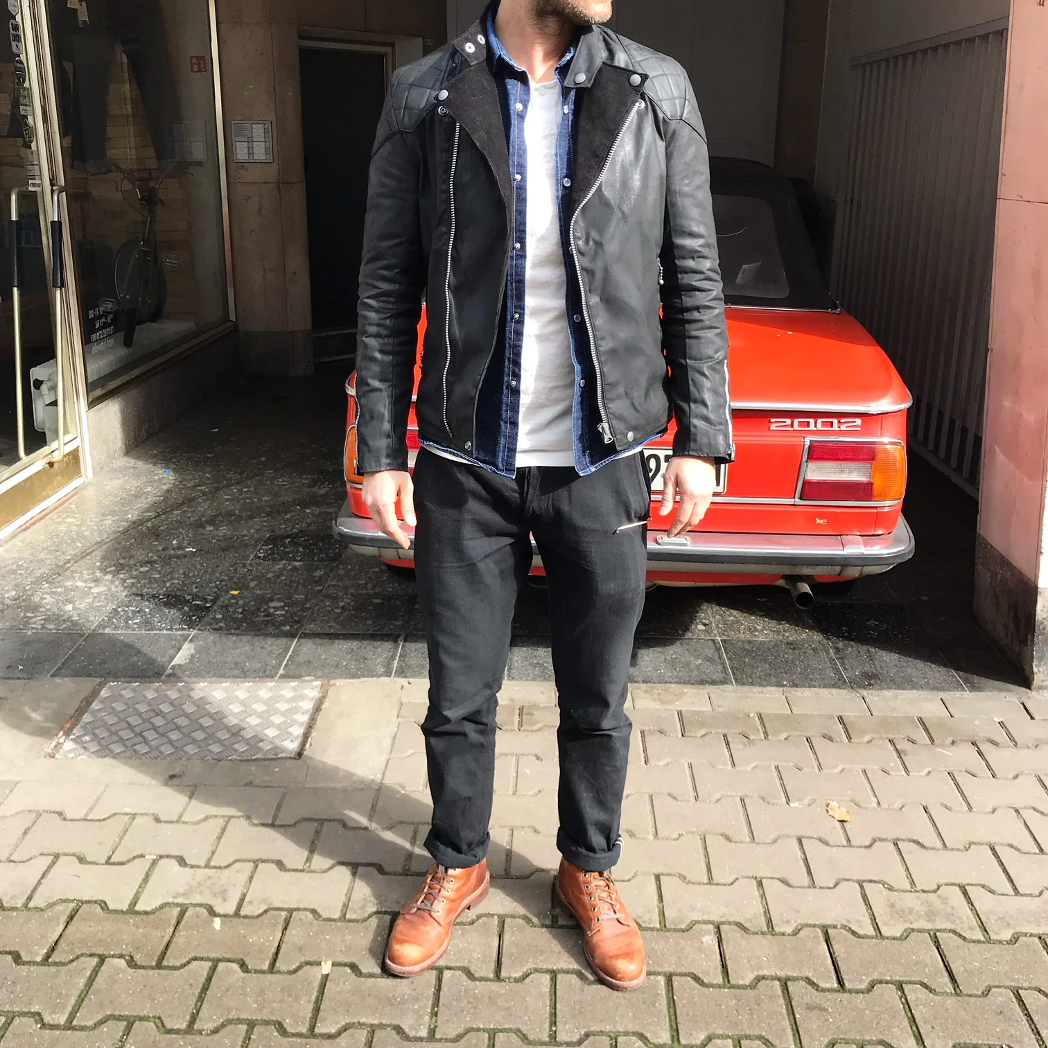 addict clothes | acv-wx01 waxed resistance jacket - Image 3