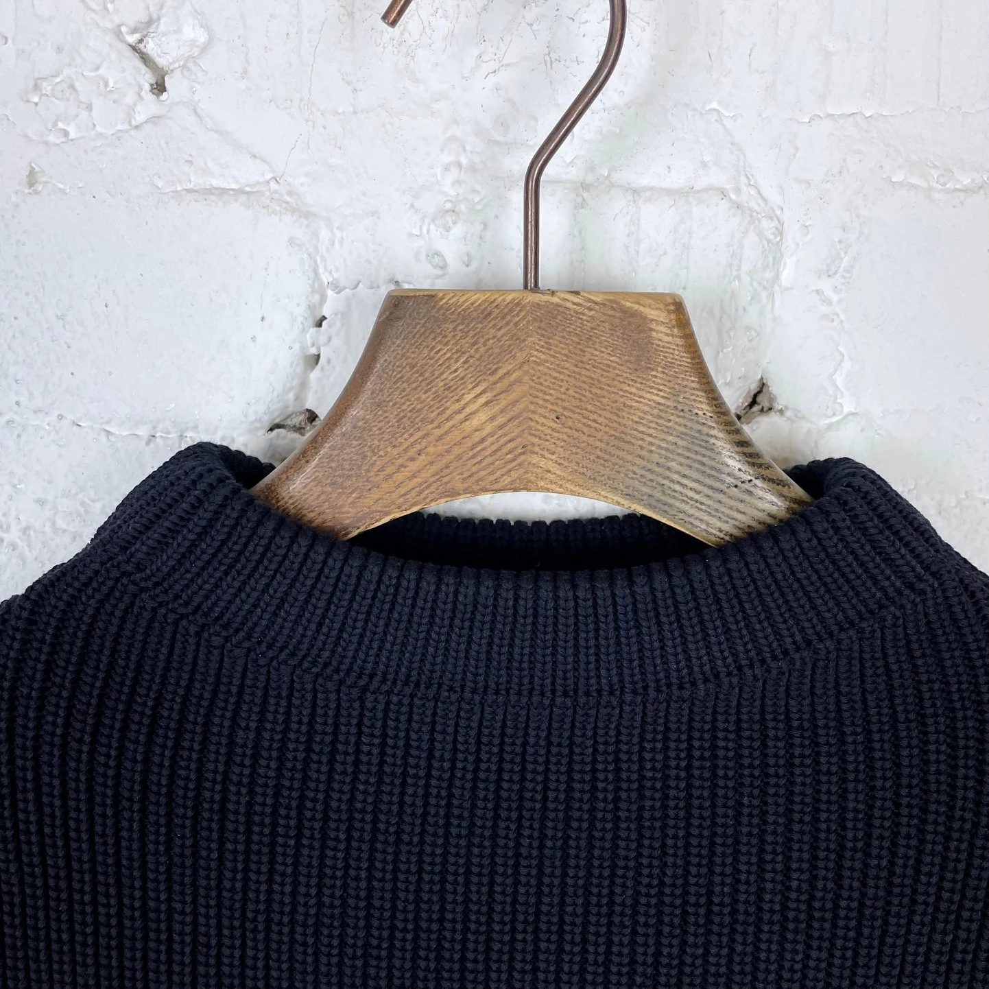 andersen-andersen | cotton crewneck navy - Image 4