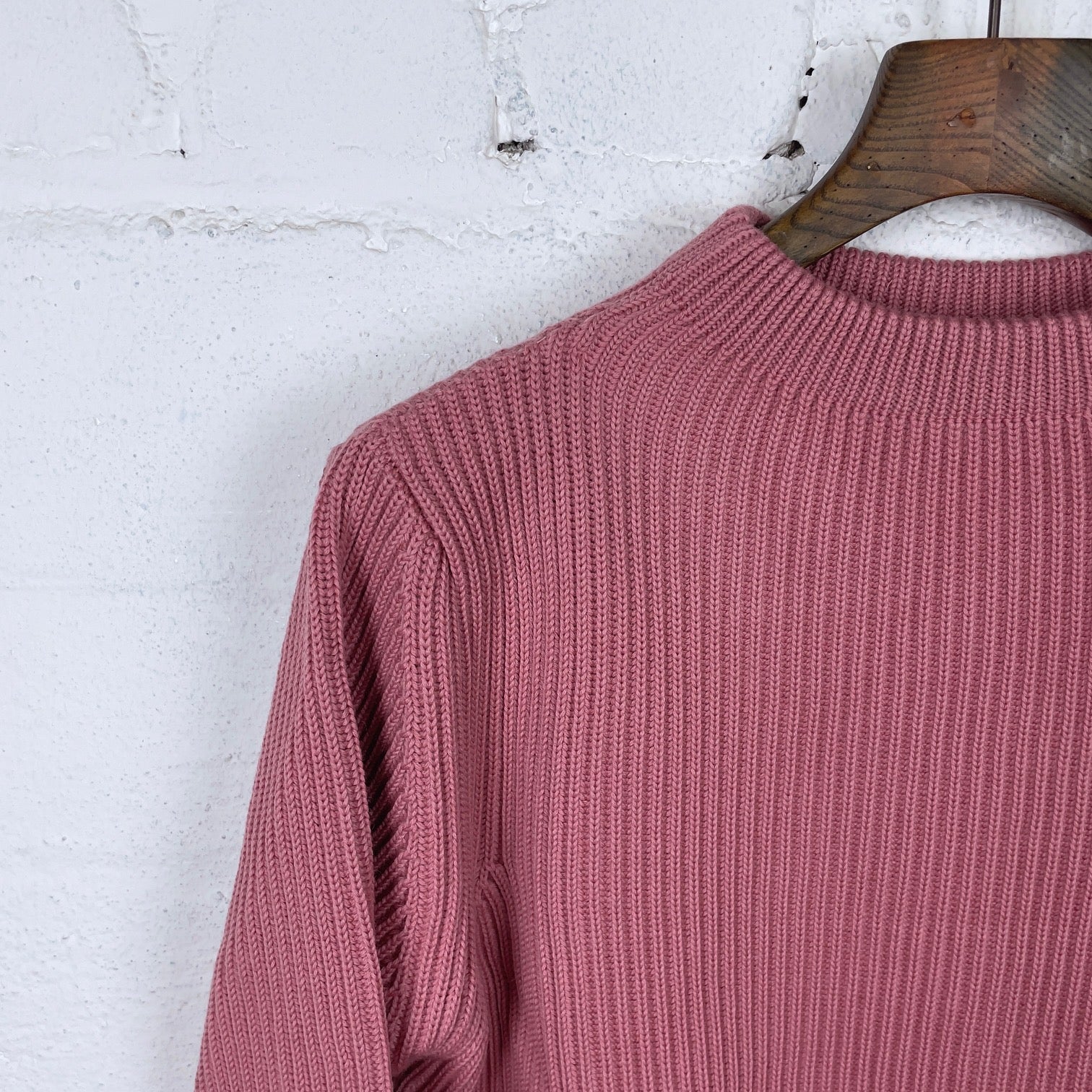andersen-andersen | navy crewneck sweater lyserod - Image 4