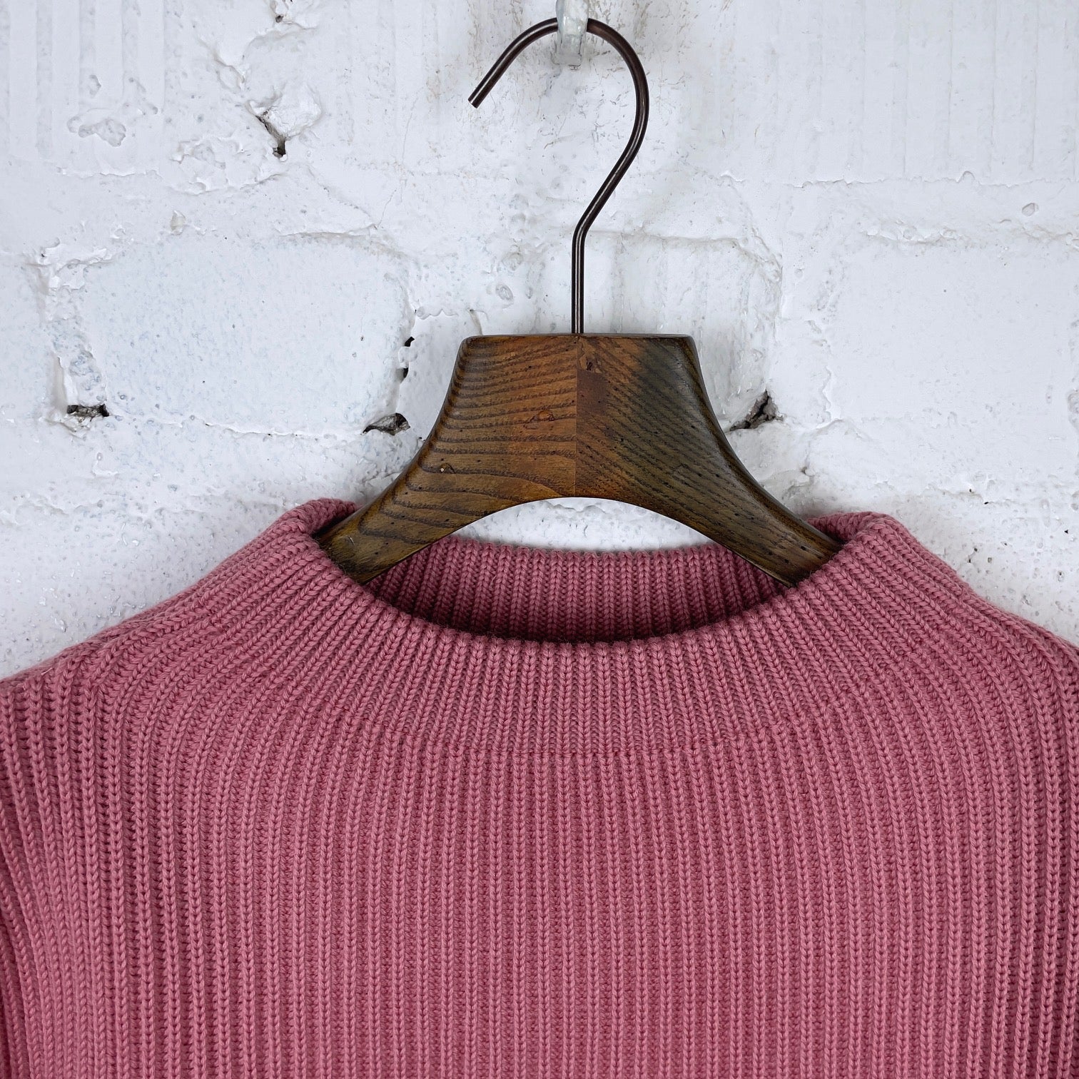 andersen-andersen | navy crewneck sweater lyserod - Image 5