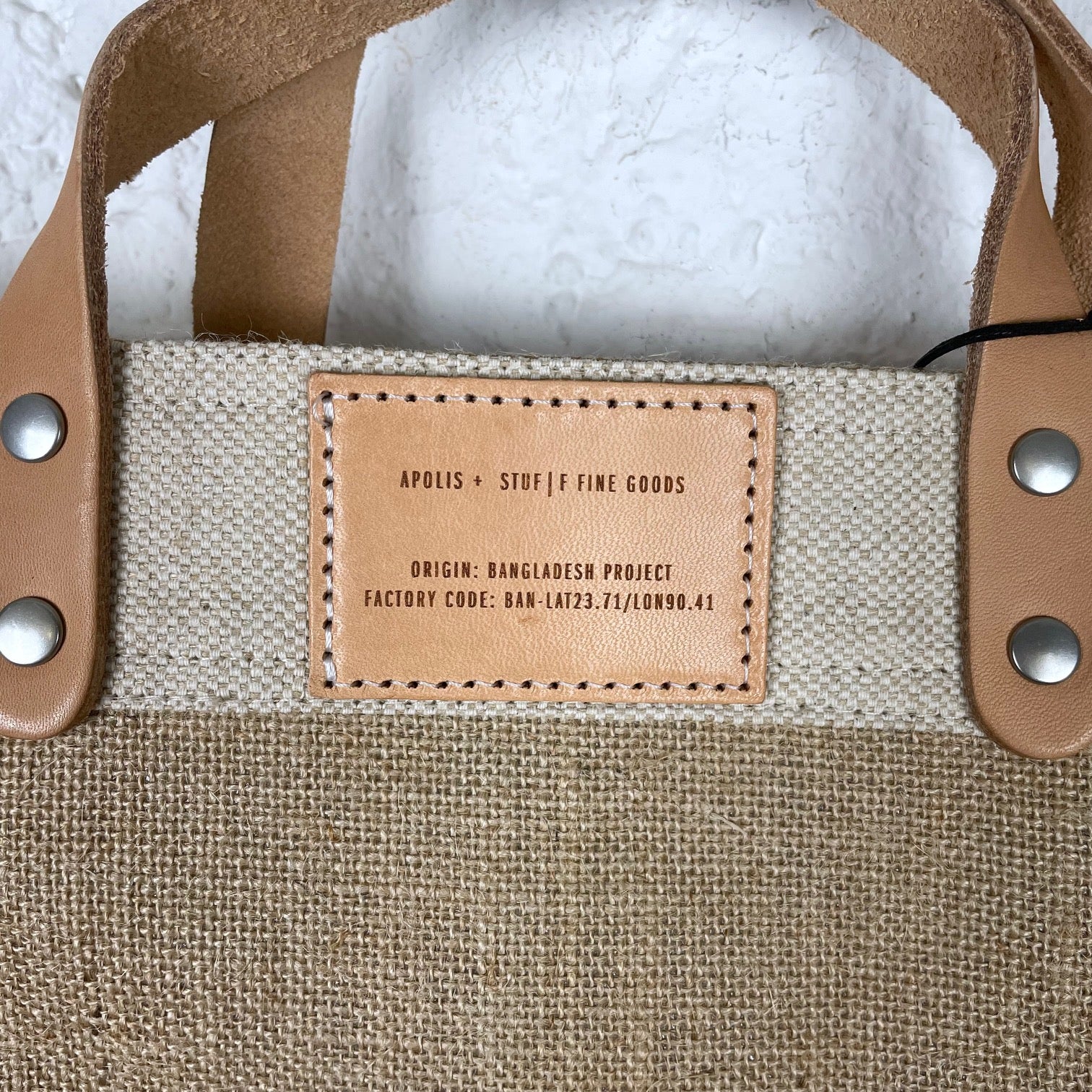 apolis x stuf|f | market bag - Image 3