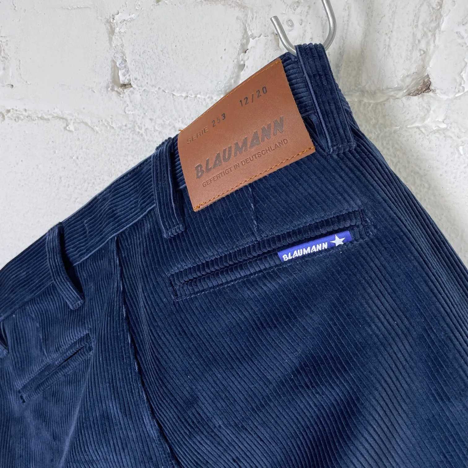 blaumann jeanshosen | cord chino blue - Image 4
