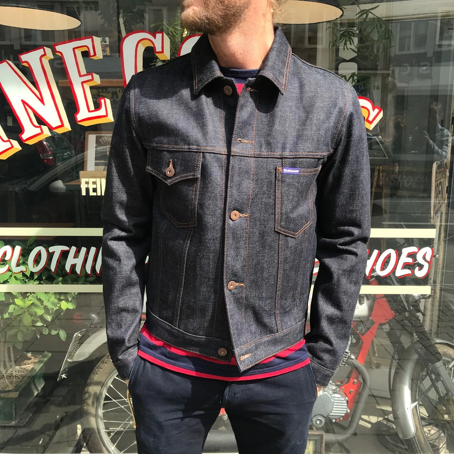 blaumann jeanshosen | denim jacket 15oz - Image 3