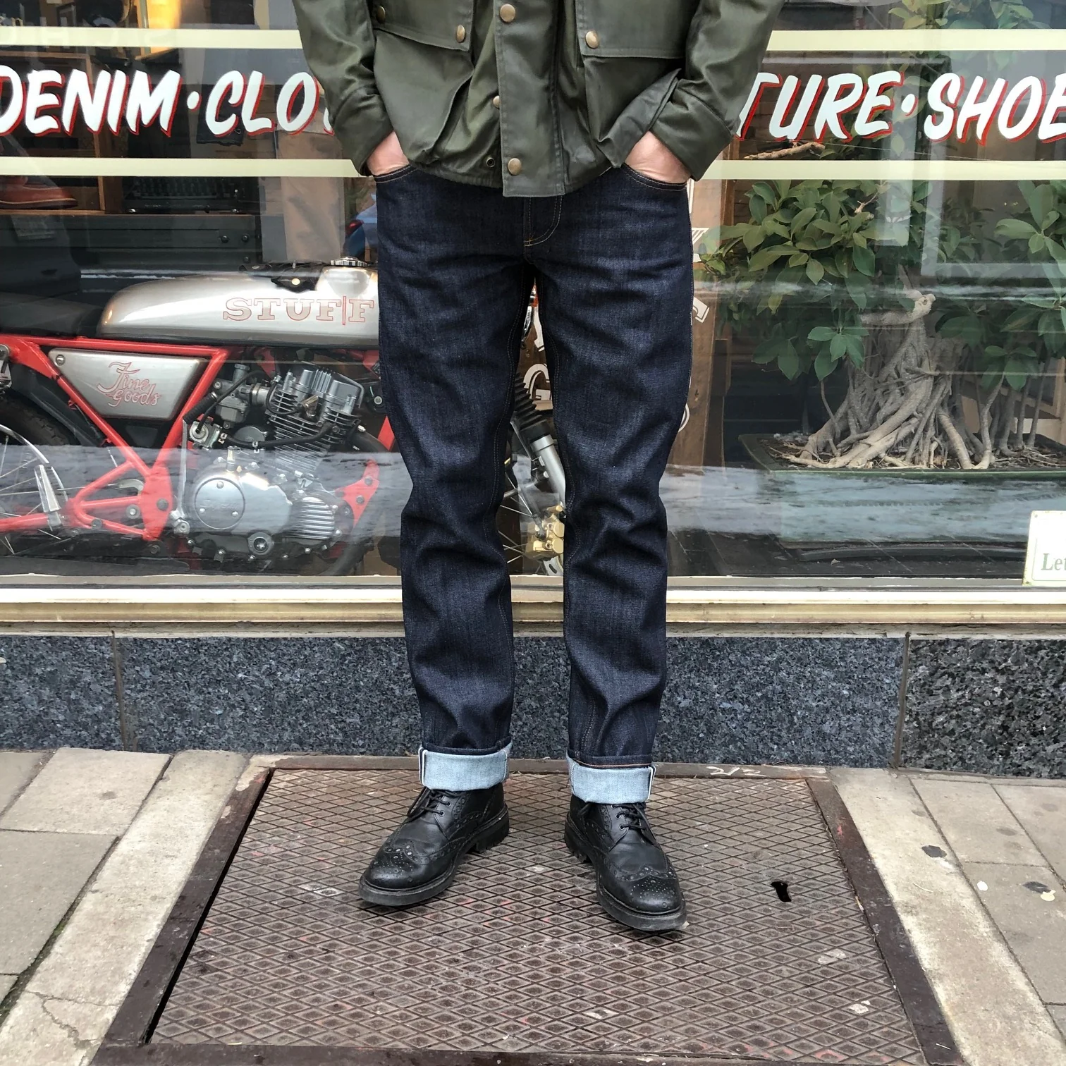 blaumann jeanshosen | schmaler blaumann 14.5oz deutscher denim - Image 4