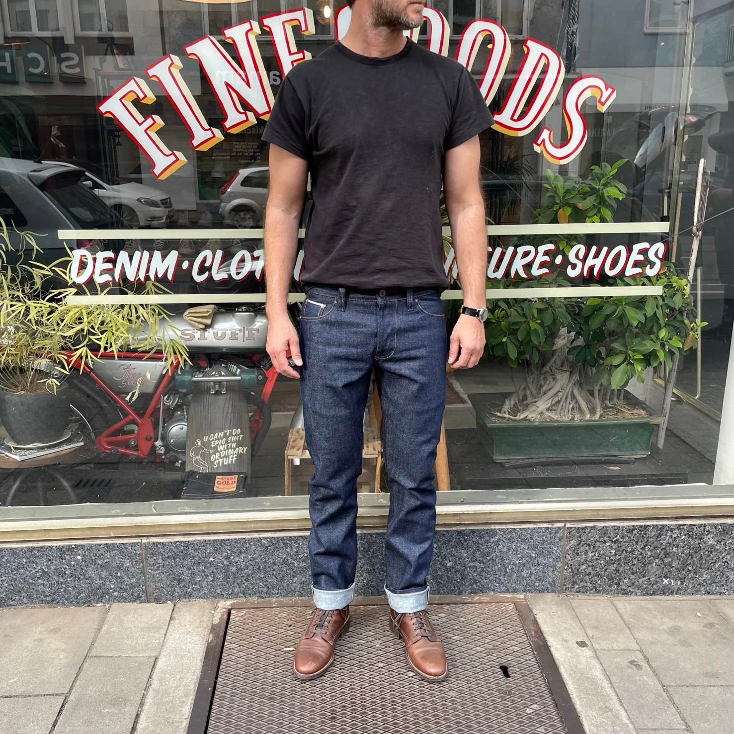 blaumann x stuf|f | bjxsfg3 slim, 14.5oz german denim - Image 4