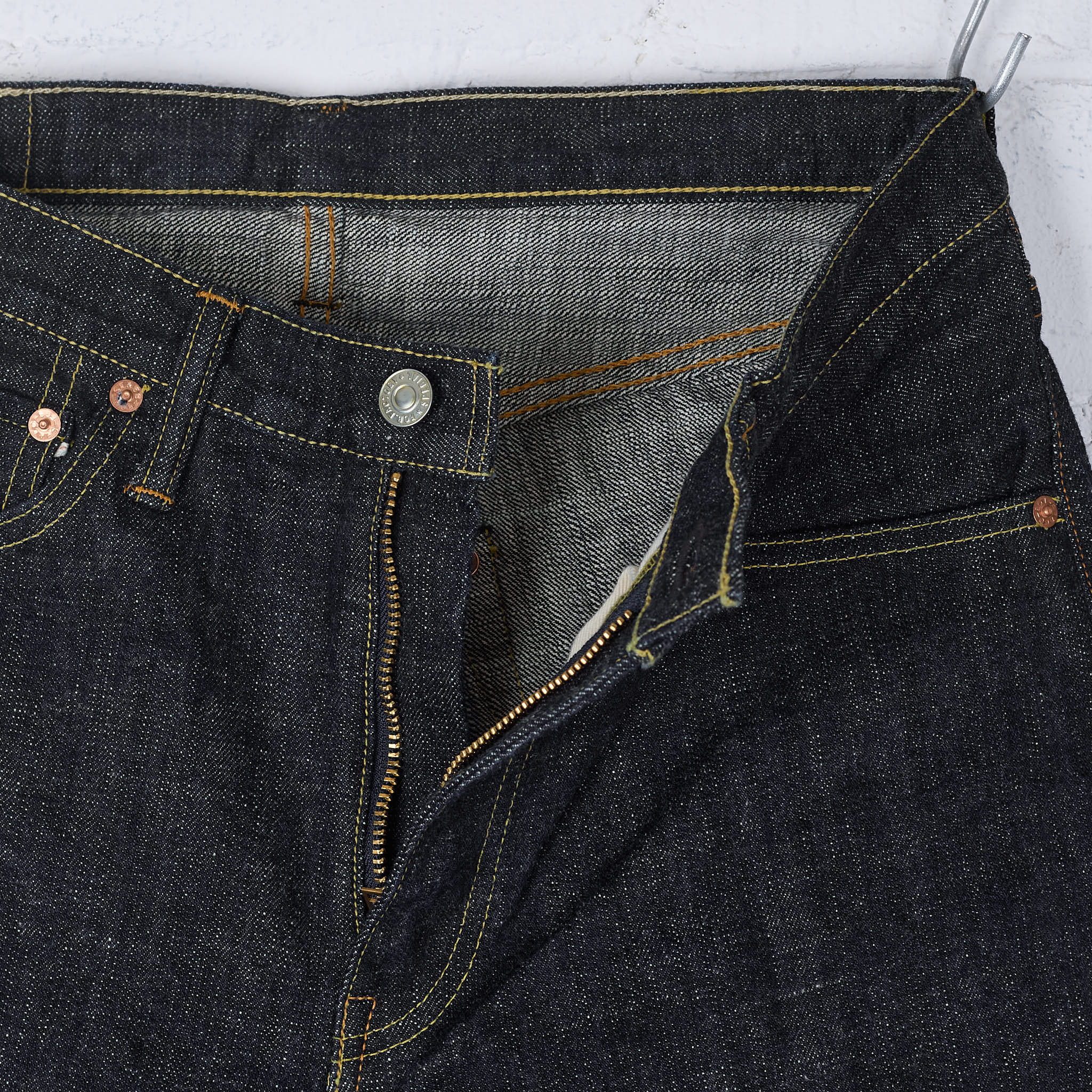 fob factory | f147 g3 selvedge denim 5p rinsed - indigo - Image 7