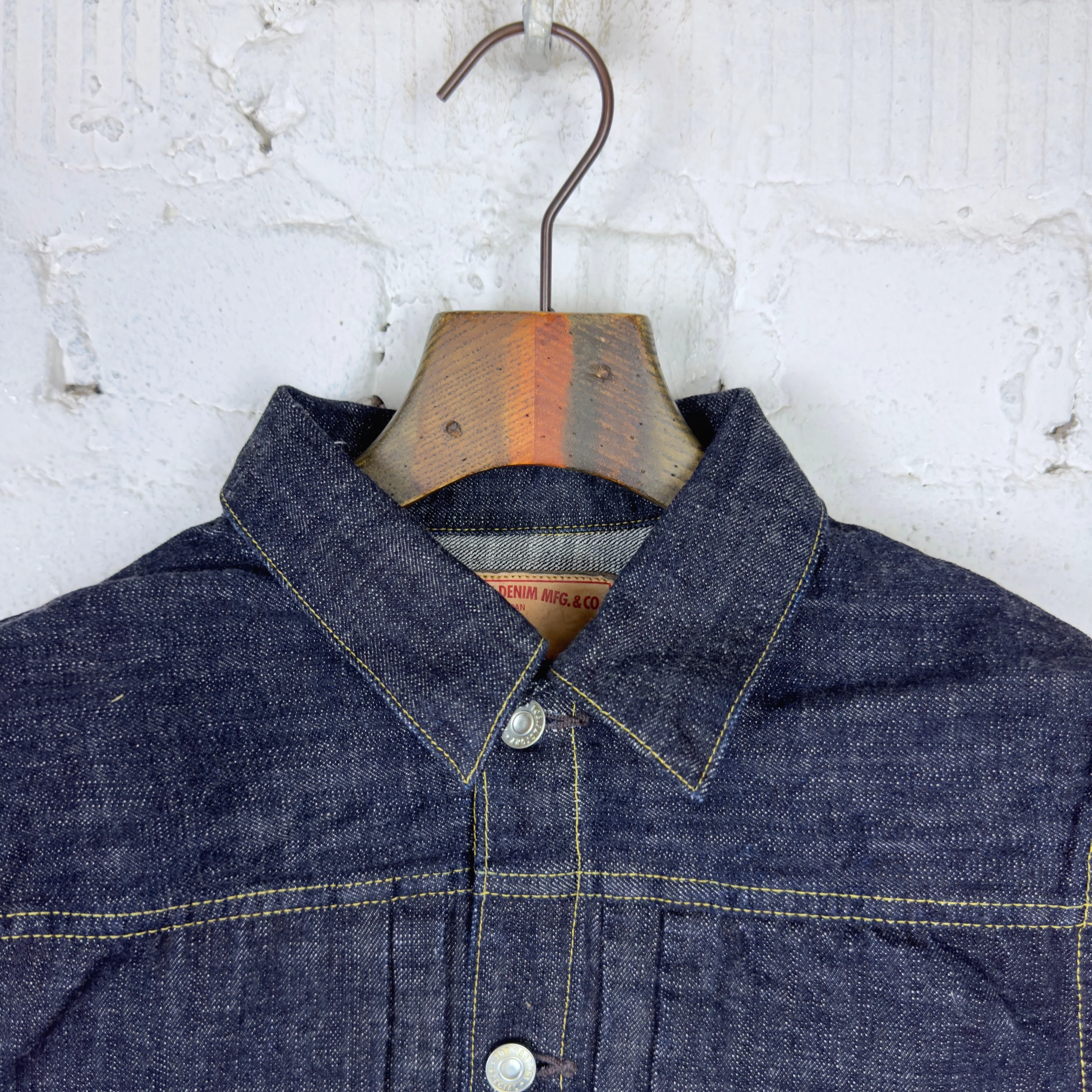 fob factory | f2378 g3 denim 2nd jk - indigo - Image 4