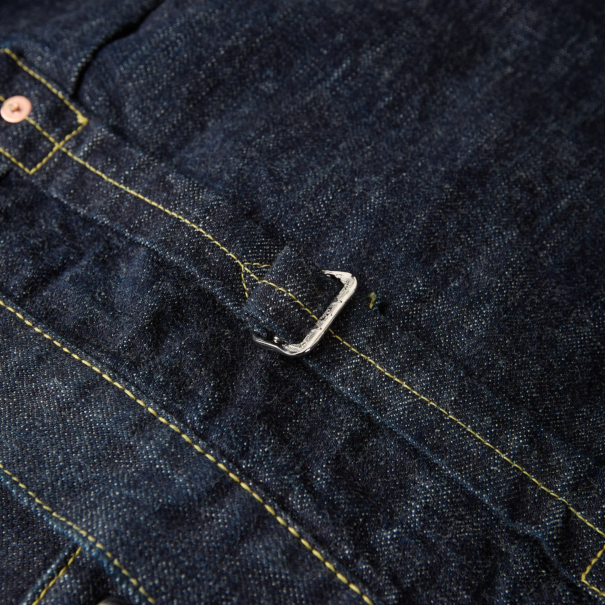 fob factory | f2460 wwll denim blouse - Image 6