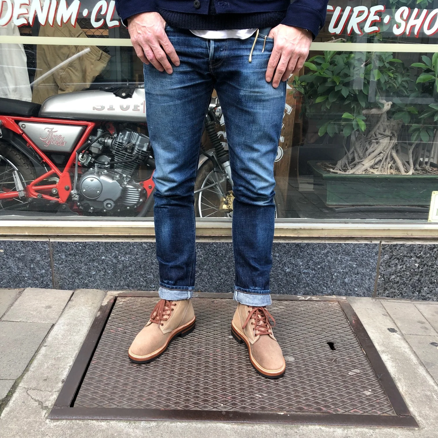 john lofgren | lk-017 m-43 service shoes - natural cxl - Image 4