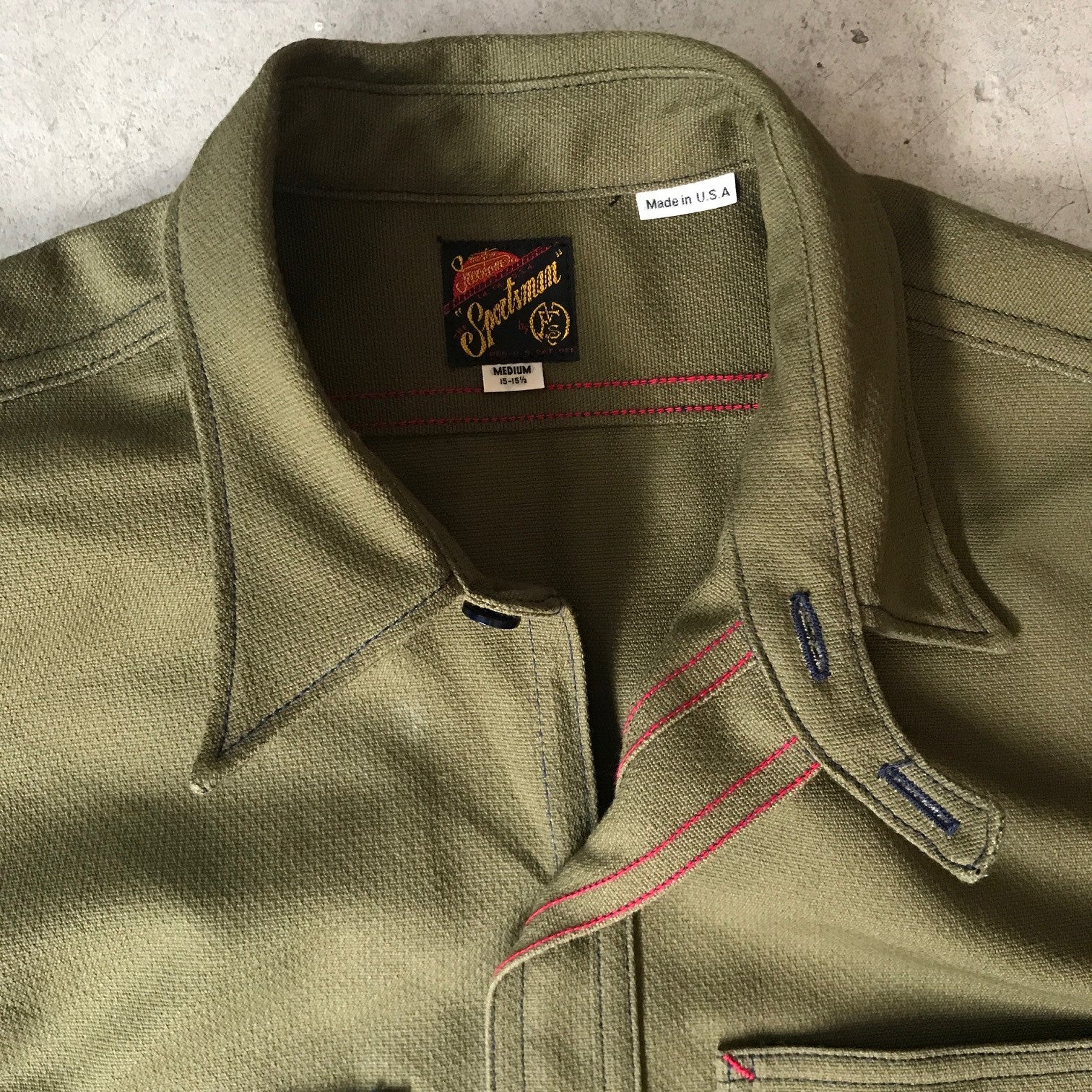 mister freedom | ranger shirt nos olive birdseye piqué - Image 5