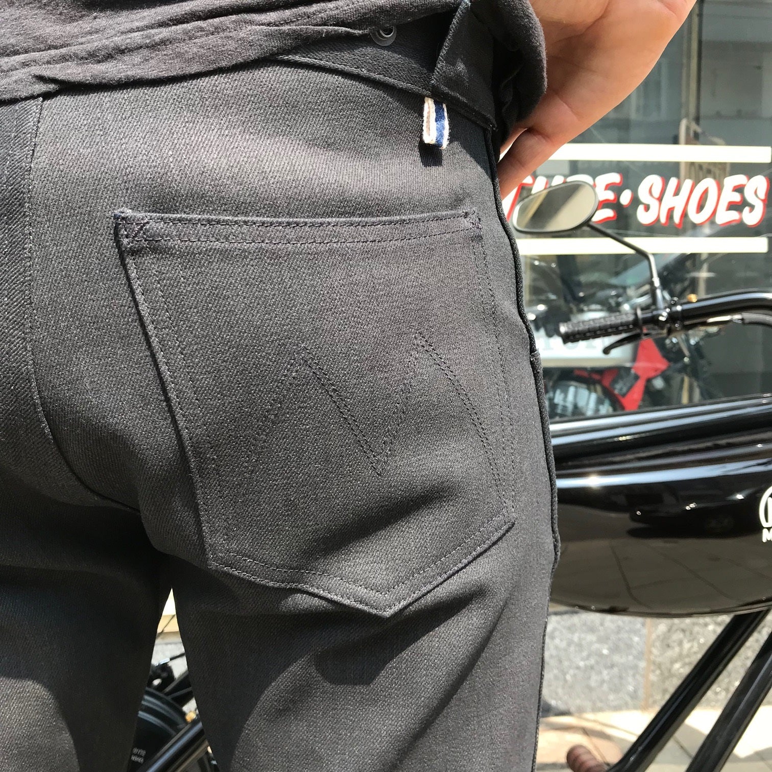 mister freedom | speedways nos black denim - Image 4