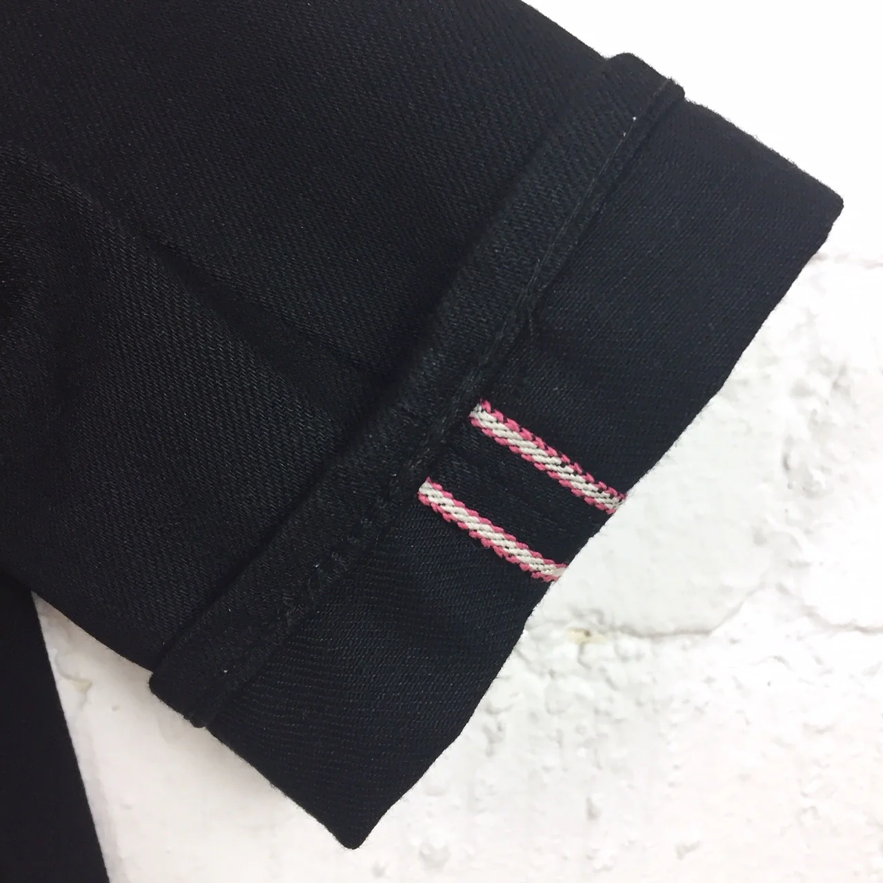 momotaro | 0306-b black 15.7oz zimbabwe cotton denim - Image 5