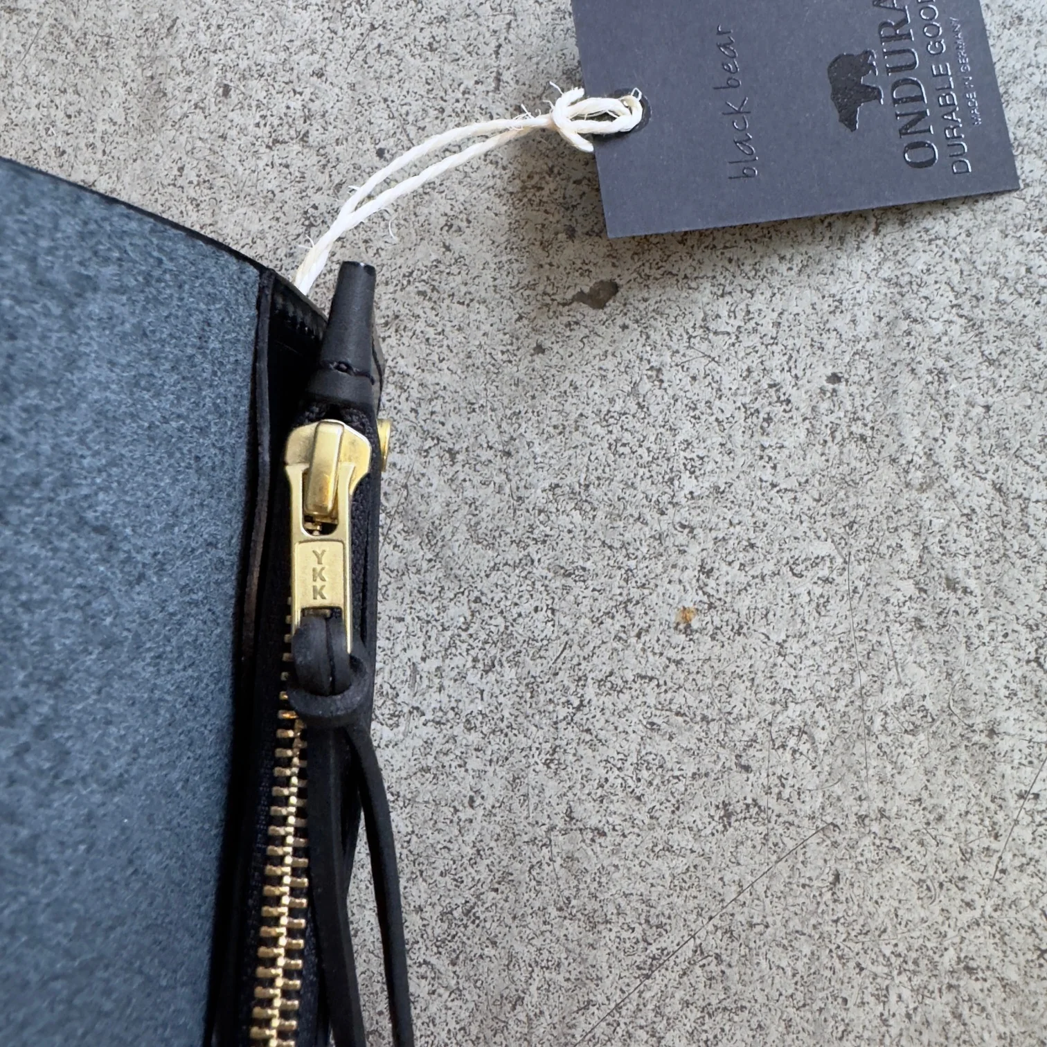 ondura durable goods | slim biker wallet black - Image 3