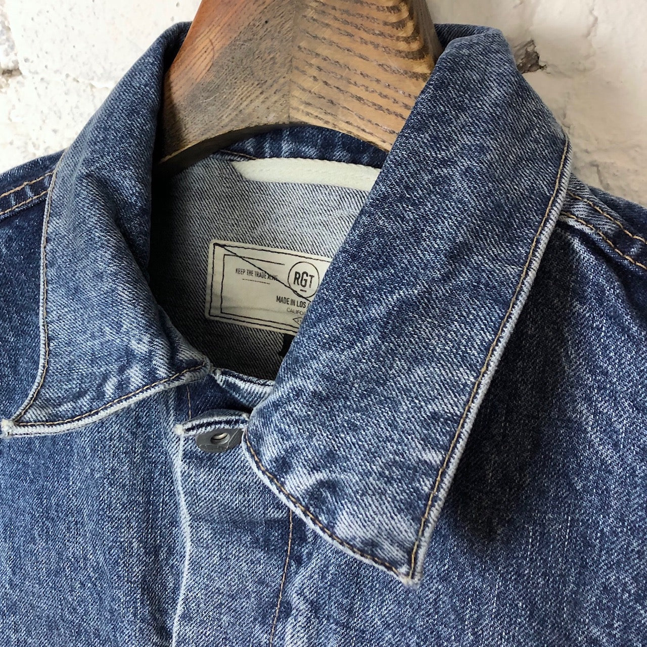 rogue territory | river wash supply jacket indigo - Image 4
