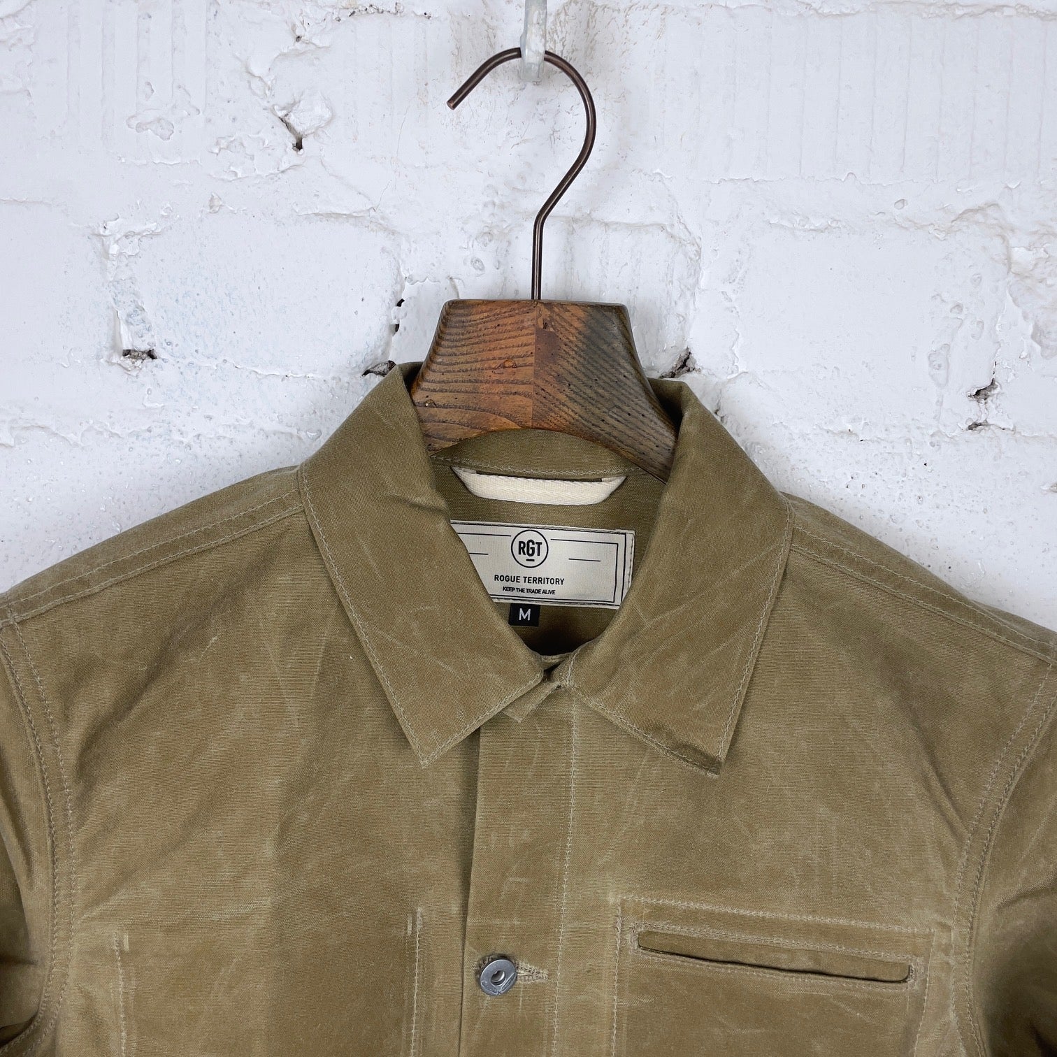 rogue territory | supply jacket tan ridgeline (unlined) - Image 3