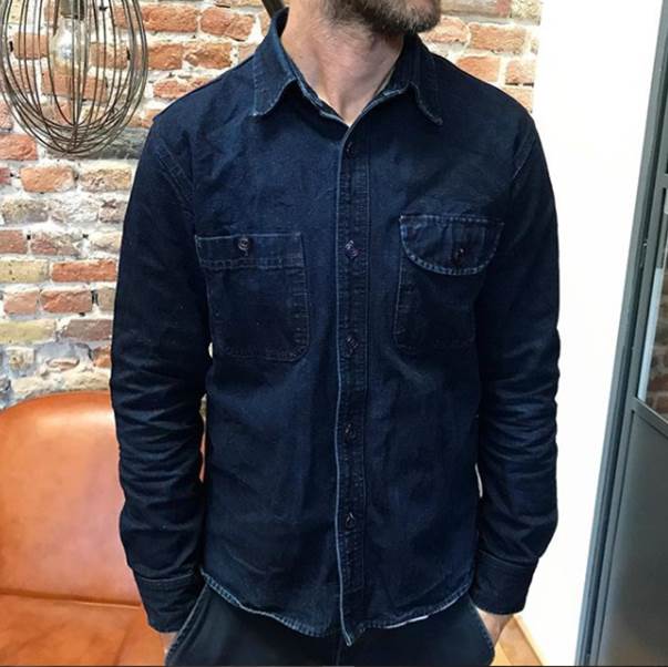 rogue territory | work shirt indigo selvedge canvas (isc) - Image 3