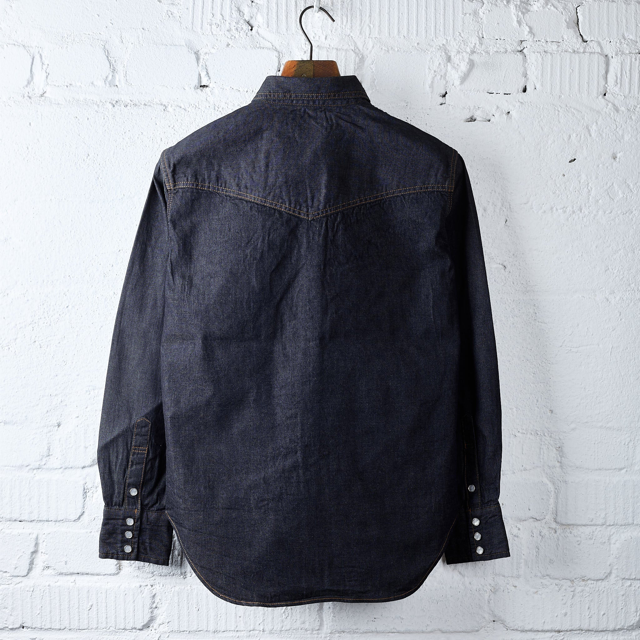 tcb | ranchman 8.5oz denim western shirt - Image 3