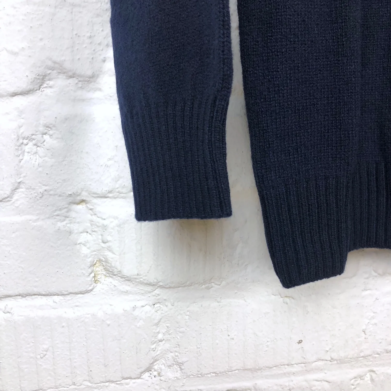 the real mccoy's | wool crewneck sweater navy - Image 5