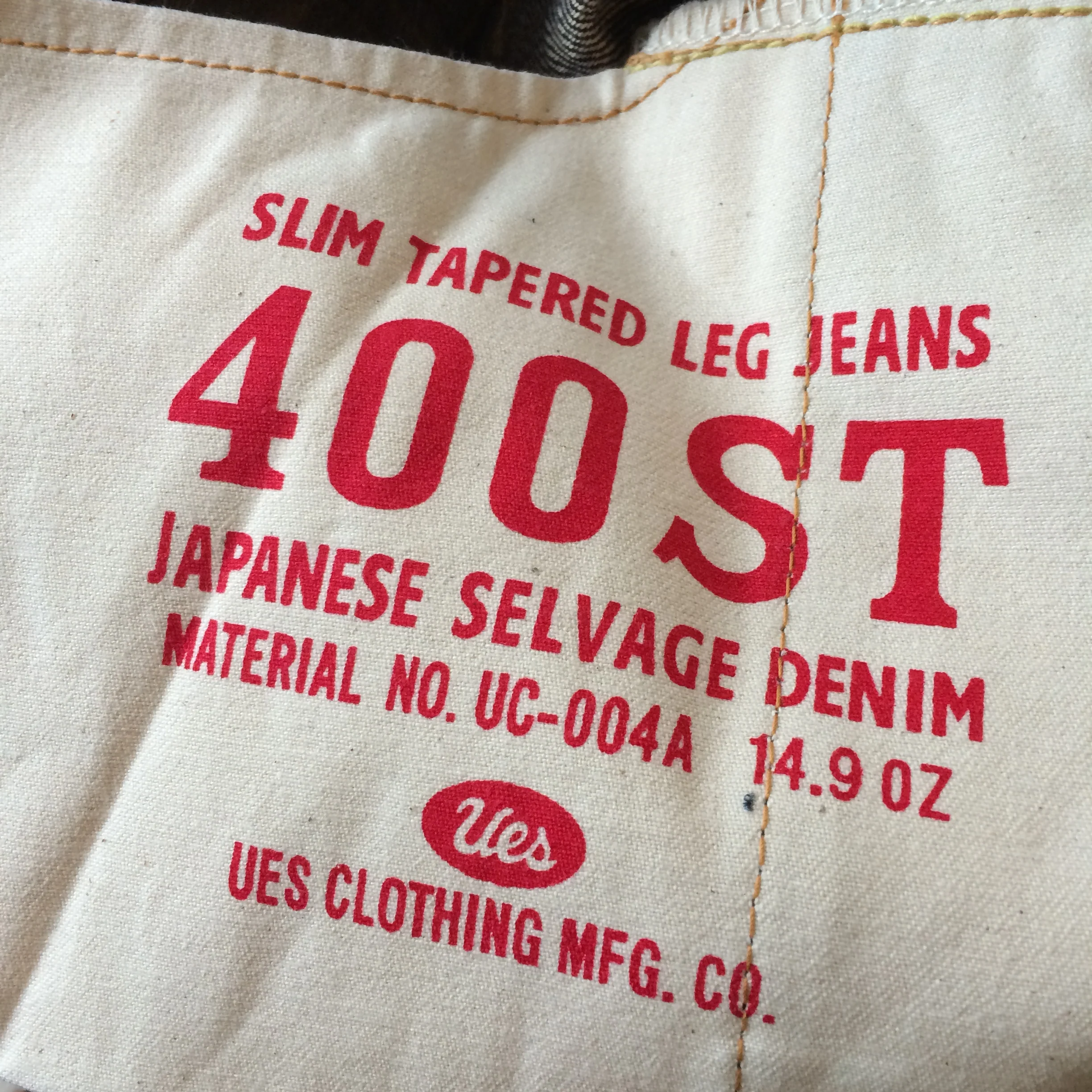 ues | 400st slim tapered denim - Image 7
