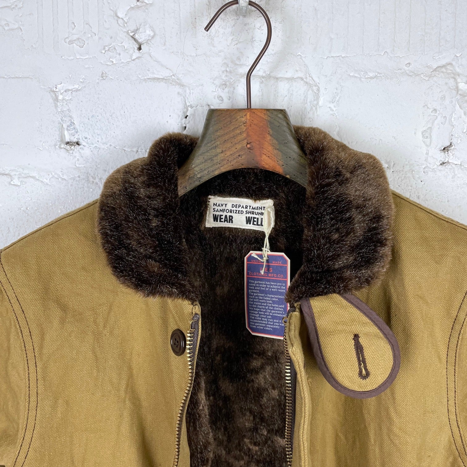 ues | deck jacket camel - Image 3