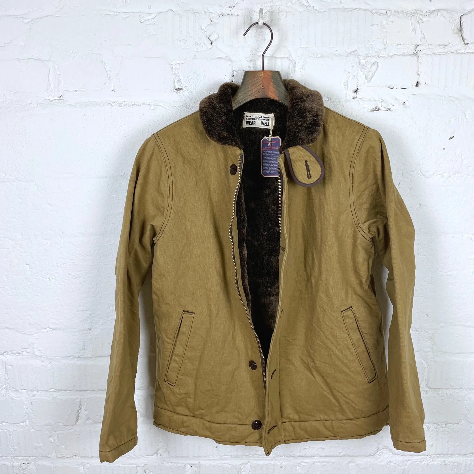 ues | deck jacket camel - Image 4