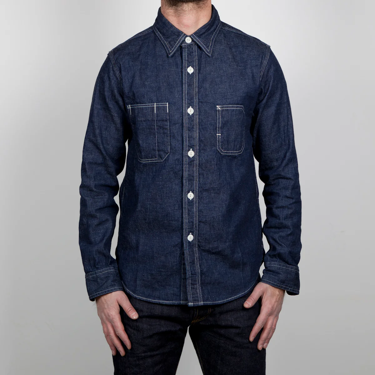 ues | denim work shirt - Image 4