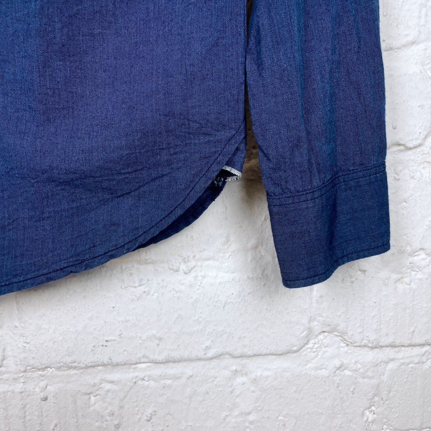 ues | indigo triple stitch work shirt - Image 5