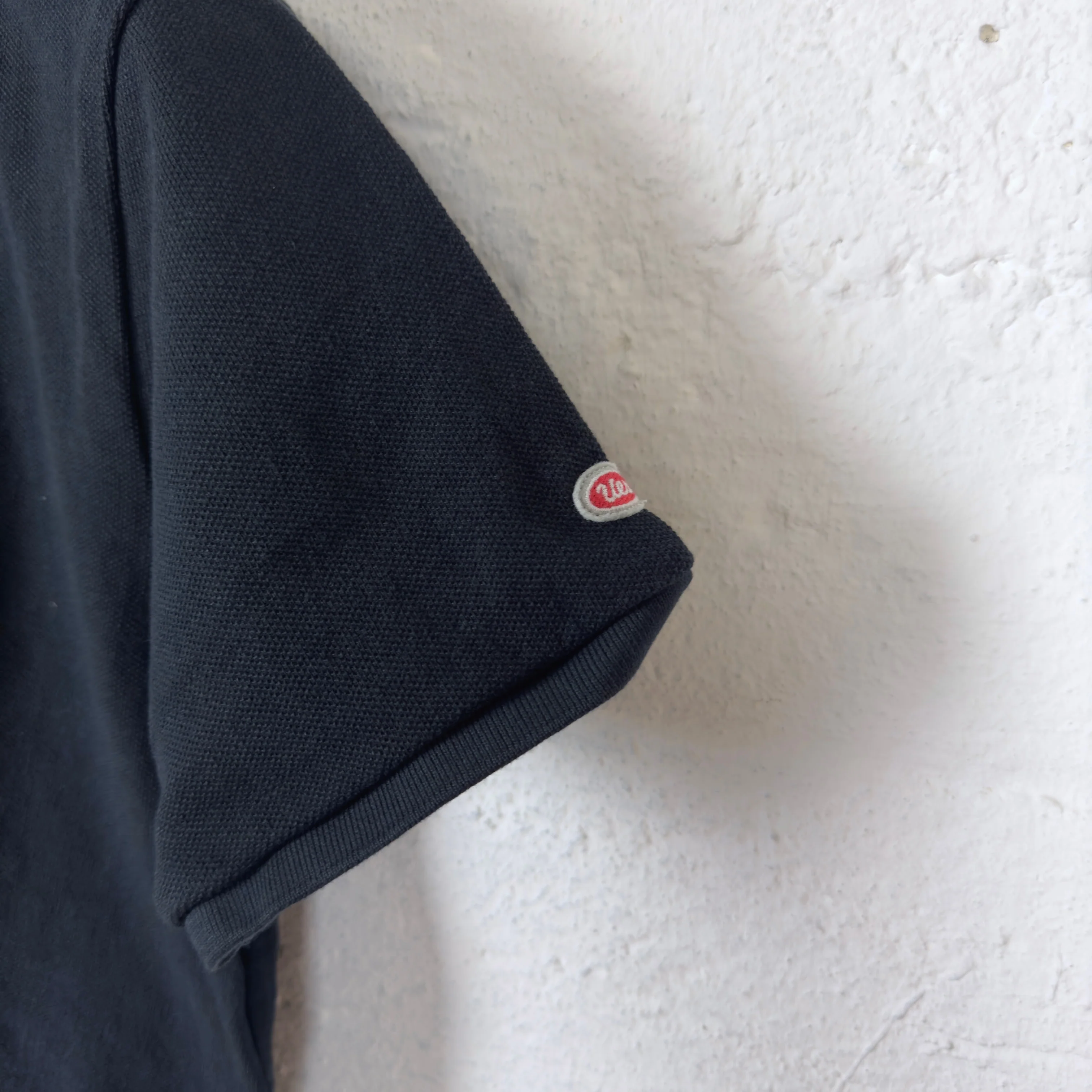 ues | rahben polo shirt black - Image 3