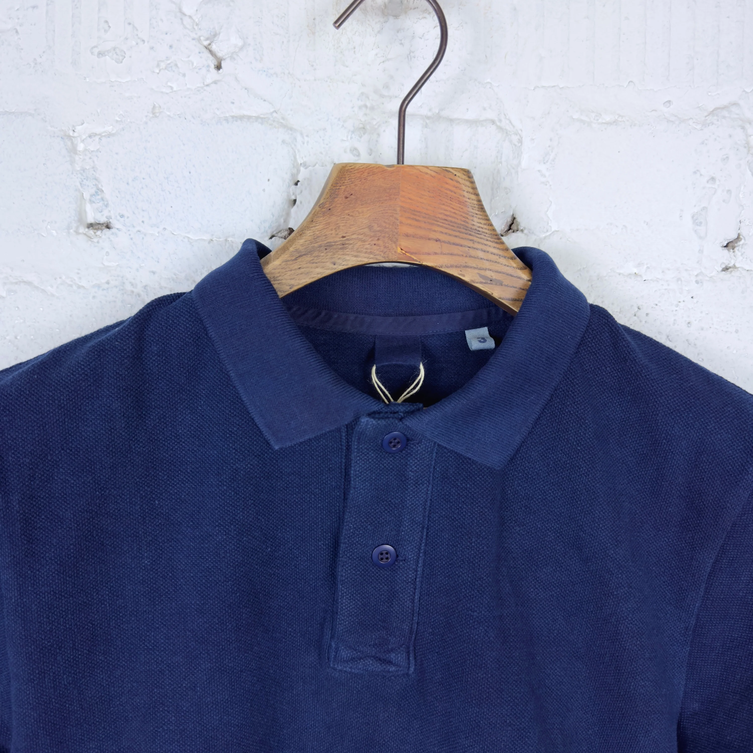 ues | rahben polo shirt indigo - Image 4